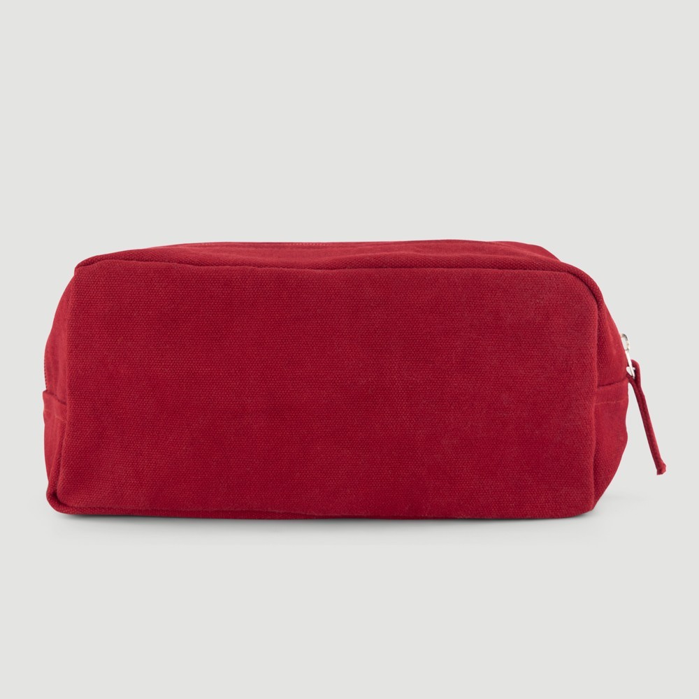 NECESER DE ALGODÓN ORGÁNICO MOD. TEDY DRESS CASE ROJO VERALUNA