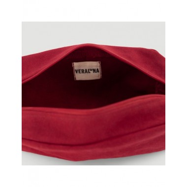 NECESER DE ALGODÓN ORGÁNICO MOD. TEDY DRESS CASE ROJO VERALUNA