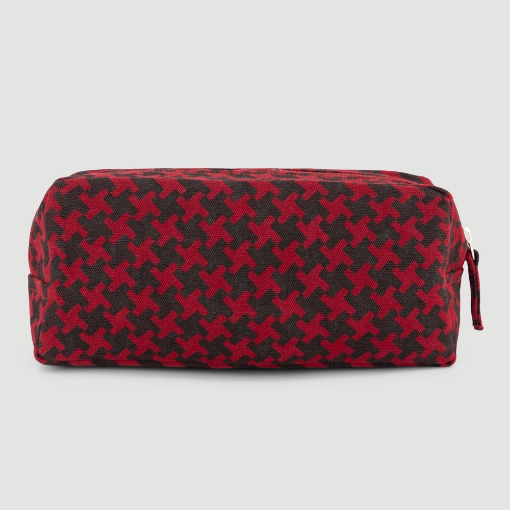 NECESER DE ALGODÓN ORGÁNICO TEDY DRESS CASE PATA DE GALLO VERALUNA