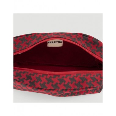 NECESER DE ALGODÓN ORGÁNICO TEDY DRESS CASE PATA DE GALLO VERALUNA