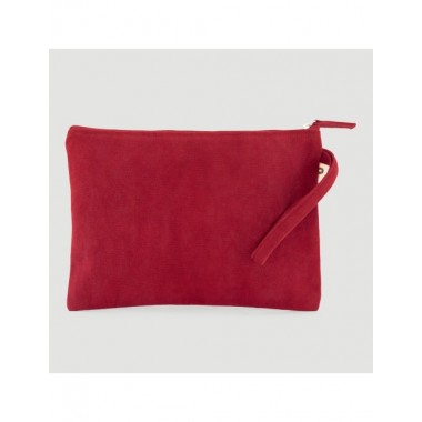 NECESER DE ALGODÓN ORGÁNICO MOD. BEALA DRESS CASE ROJO VERALUNA