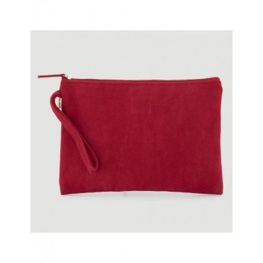 NECESER DE ALGODÓN ORGÁNICO MOD. BEALA DRESS CASE ROJO VERALUNA