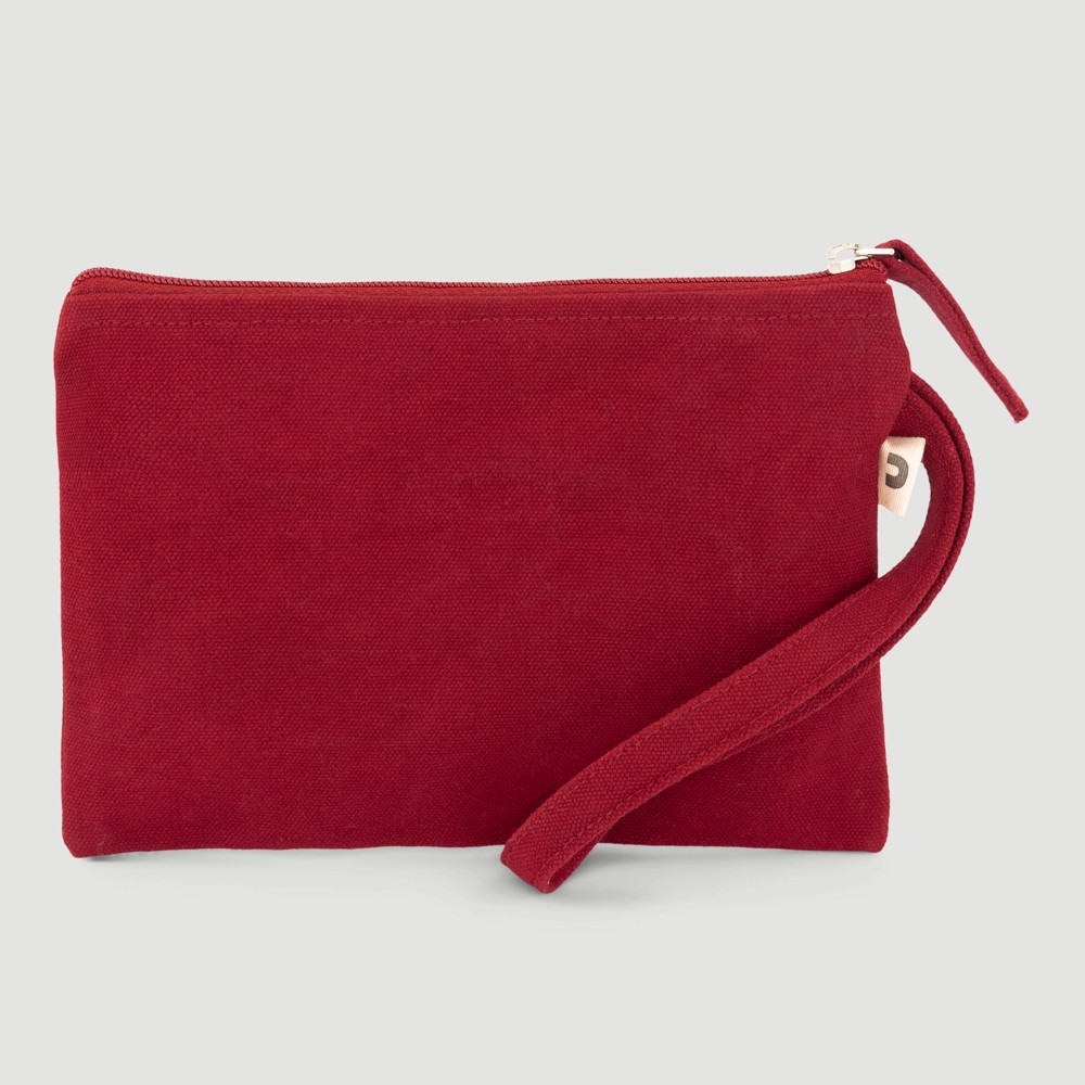 NECESER DE ALGODÓN ORGÁNICO MOD. NEDY DRESS CASE ROJO VERALUNA