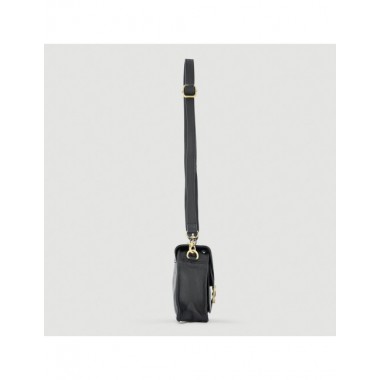 BOLSO HECHO A MANO DE PIEL MODELO TALA COLOR NEGRO VERALUNA