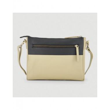 BOLSO HECHO A MANO DE PIEL MODELO CASNER SAUCE NEGRO VERALUNA