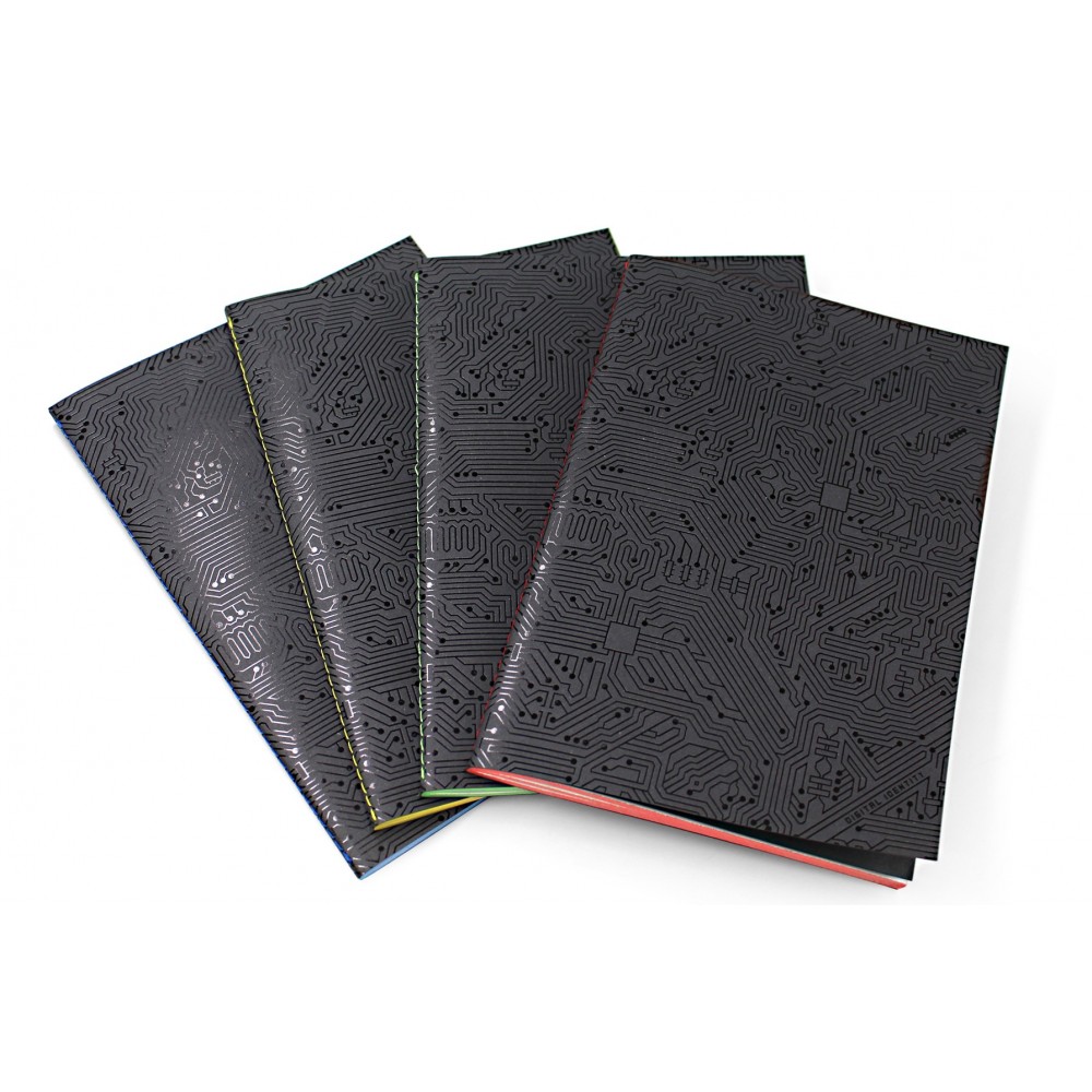 CUADERNO DE PAPEL RECICLADO FORMATO A5 DIGITAL IDENTITY