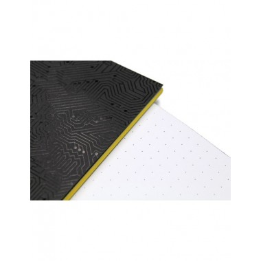 CUADERNO DE PAPEL RECICLADO FORMATO A5 DIGITAL IDENTITY