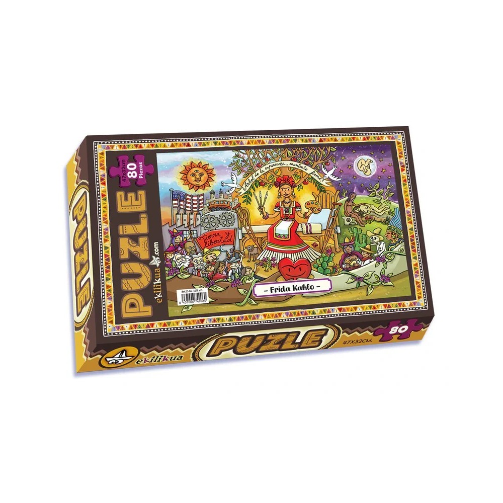 PUZLE ROMPECABEZAS PUZZLE ECO FRIDA KALHO PUZLE ROMPECABEZAS PUZZLE ECO FRIDA KALHO