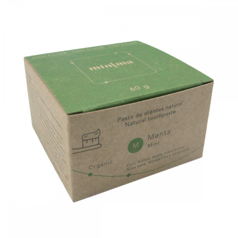 DENTIFRICO CON MENTA, ÁCIDO HIALURÓNICO Y FLUOR DENTIFRICO CON MENTA, ÁCIDO HIALURÓNICO Y FLUOR