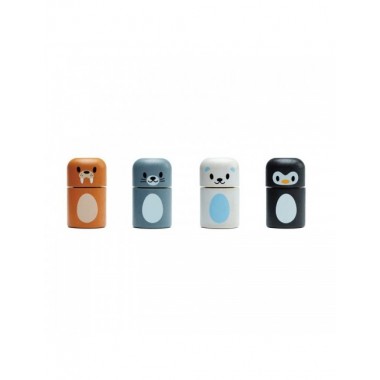 JUEGO ECO MADERA EMPAREJA ANIMALES