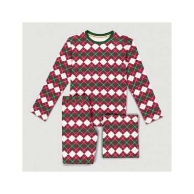 PIJAMA INFANTIL DE ALGODÓN ORGÁNICO NEW XMAS SEASON PRADO VERALUNA