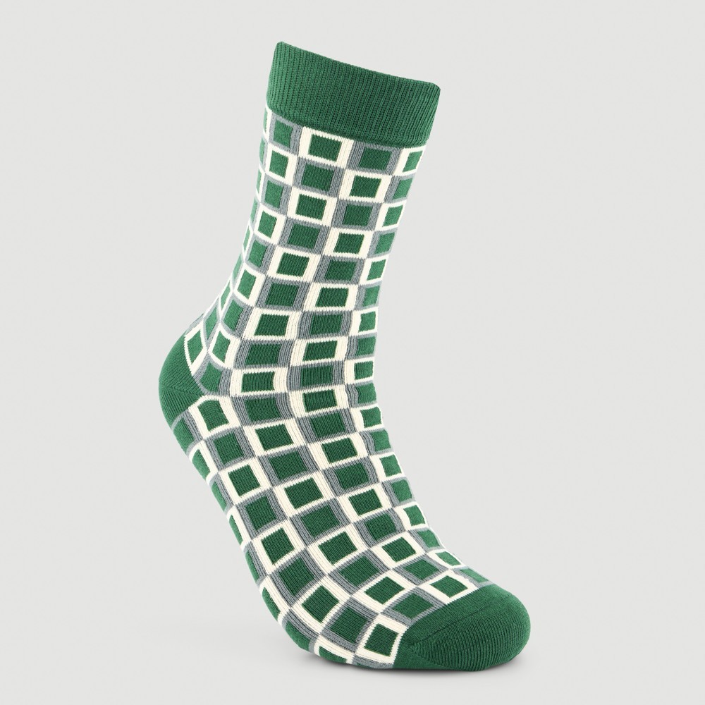 CALCETINES DE ALGODÓN ORGÁNICO MODELO BLOCKS PRADO VERALUNA