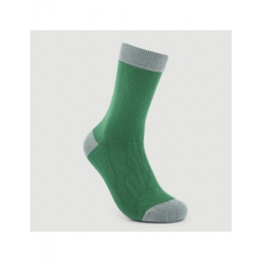 CALCETINES DE ALGODÓN ORGÁNICO MODELO BASIC COLOR PRADO VERALUNA