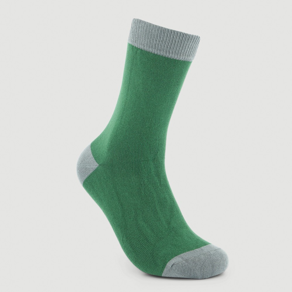 CALCETINES DE ALGODÓN ORGÁNICO MODELO BASIC COLOR PRADO VERALUNA