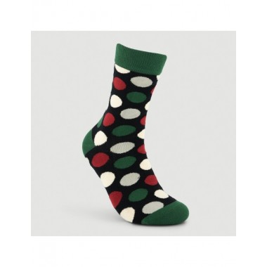 CALCETINES DE ALGODÓN ORGÁNICO MODELO BIG DOTS PRADO VERALUNA