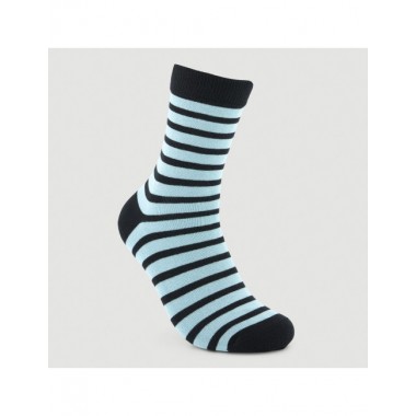 CALCETINES DE ALGODÓN ORGÁNICO MODELO BICOLOR TURMALINA VERALUNA