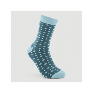 CALCETINES DE ALGODÓN ORGÁNICO MODELO BRILLOS TURMALINA VERALUNA