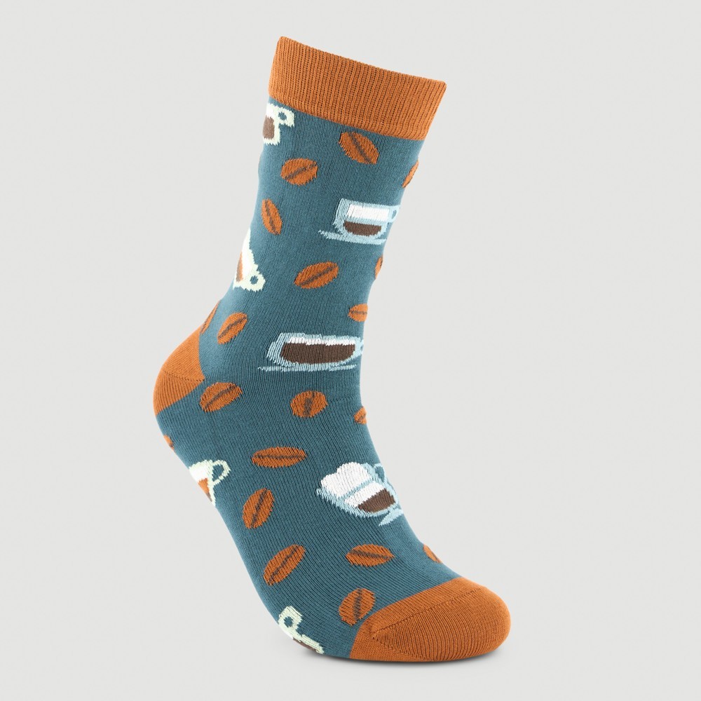CALCETINES DE ALGODÓN ORGÁNICO MODELO CAFE VERALUNA