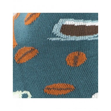 CALCETINES DE ALGODÓN ORGÁNICO MODELO CAFE VERALUNA