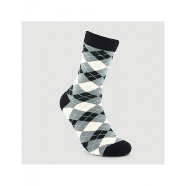 CALCETINES DE ALGODÓN ORGÁNICO EN CAJA REGALO NEGRO GRIS VERALUNA