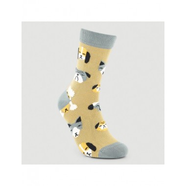 CALCETINES DE ALGODÓN ORGÁNICO EN CAJA REGALO FUN CLIMA VERALUNA
