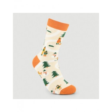 CALCETINES DE ALGODÓN ORGÁNICO EN CAJA REGALO FUN CLIMA VERALUNA