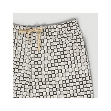 PIJAMA DE MUJER DE ALGODÓN ORGÁNICO SIGMA BLOCKS SAUCE VERALUNA