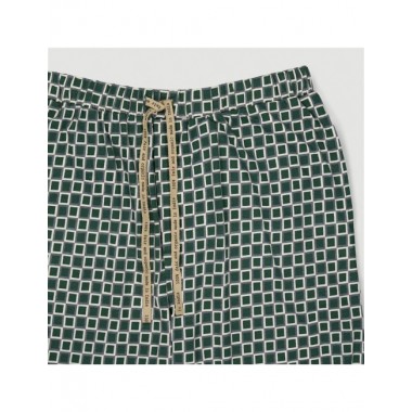 PIJAMA DE HOMBRE DE ALGODÓN ORGÁNICO IOTA BLOCKS BRUMA VERALUNA