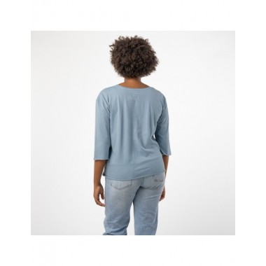 CAMISETA DE MUJER DE ALGODÓN ORGÁNICO BALANCE TURMANLINA VERALUNA