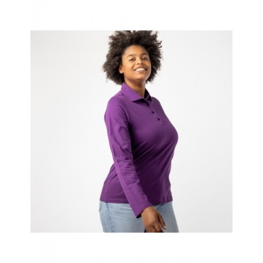 CAMISETA DE MUJER DE ALGODÓN ORGÁNICO KULLU COLOR BRUMA VERALUNA