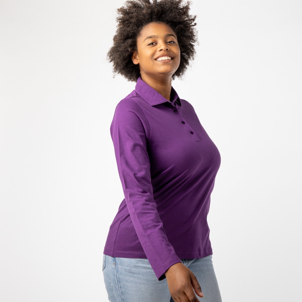 CAMISETA DE MUJER DE ALGODÓN ORGÁNICO KULLU COLOR BRUMA VERALUNA
