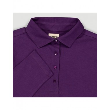 CAMISETA DE MUJER DE ALGODÓN ORGÁNICO KULLU COLOR BRUMA VERALUNA