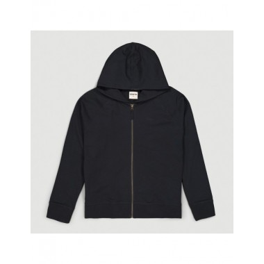 SUDADERA DE MUJER DE ALGODÓN ORGÁNICO KOLL COLOR NEGRO VERALUNA