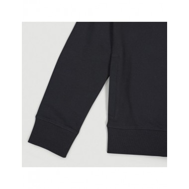 SUDADERA DE MUJER DE ALGODÓN ORGÁNICO KOLL COLOR NEGRO VERALUNA