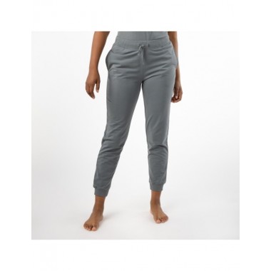 PANTALÓN WELLNESS DE MUJER DE ALGODÓN ORGÁNICO COLOR CENIZA VERALUNA