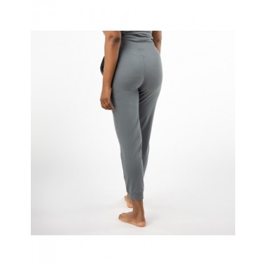 PANTALÓN WELLNESS DE MUJER DE ALGODÓN ORGÁNICO COLOR CENIZA VERALUNA