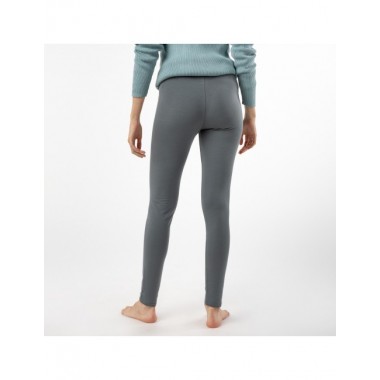 LEGGINS MALLAS DE MUJER DE ALGODÓN ORGÁNICO YOGA CENIZA VERALUNA