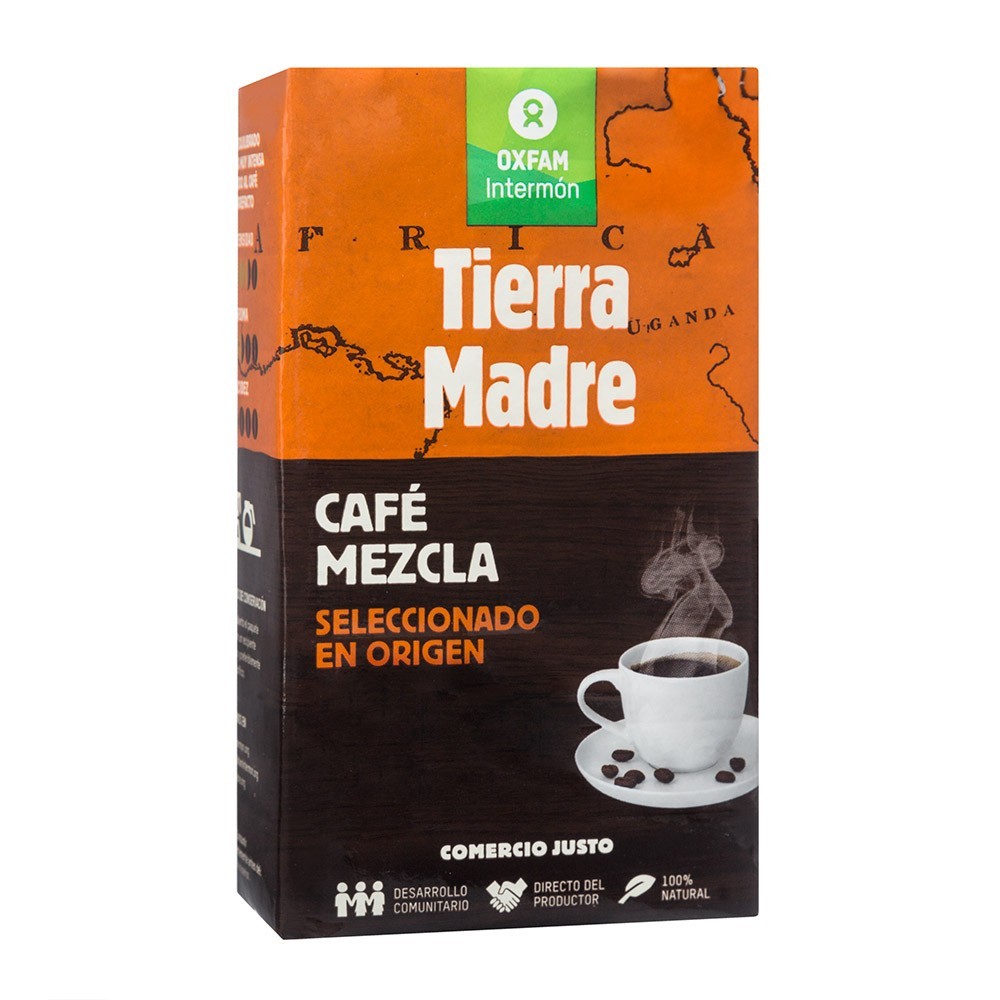 Café Mezcla Tierra Madre de comercio justo Oxfam Intermón