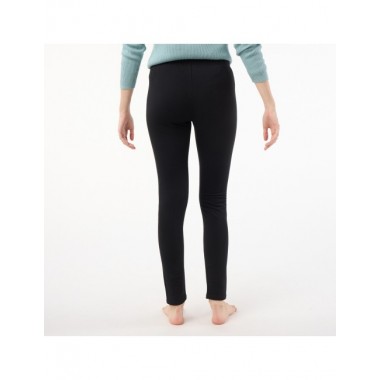 LEGGINS MALLAS DE MUJER DE ALGODÓN ORGÁNICO YOGA NEGRO VERALUNA