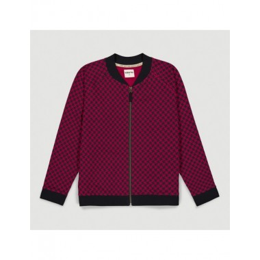 SUDADERA DE MUJER DE ALGODÓN ORGÁNICO BOO PRINT VERALUNA