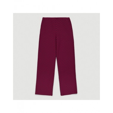PANTALON DE MUJER DE ALGODÓN ORGÁNICO PALOLEM PRINT VERALUNA