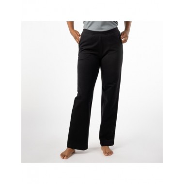 PANTALON DE MUJER DE ALGODÓN ORGÁNICO PALOLEM NEGRO VERALUNA
