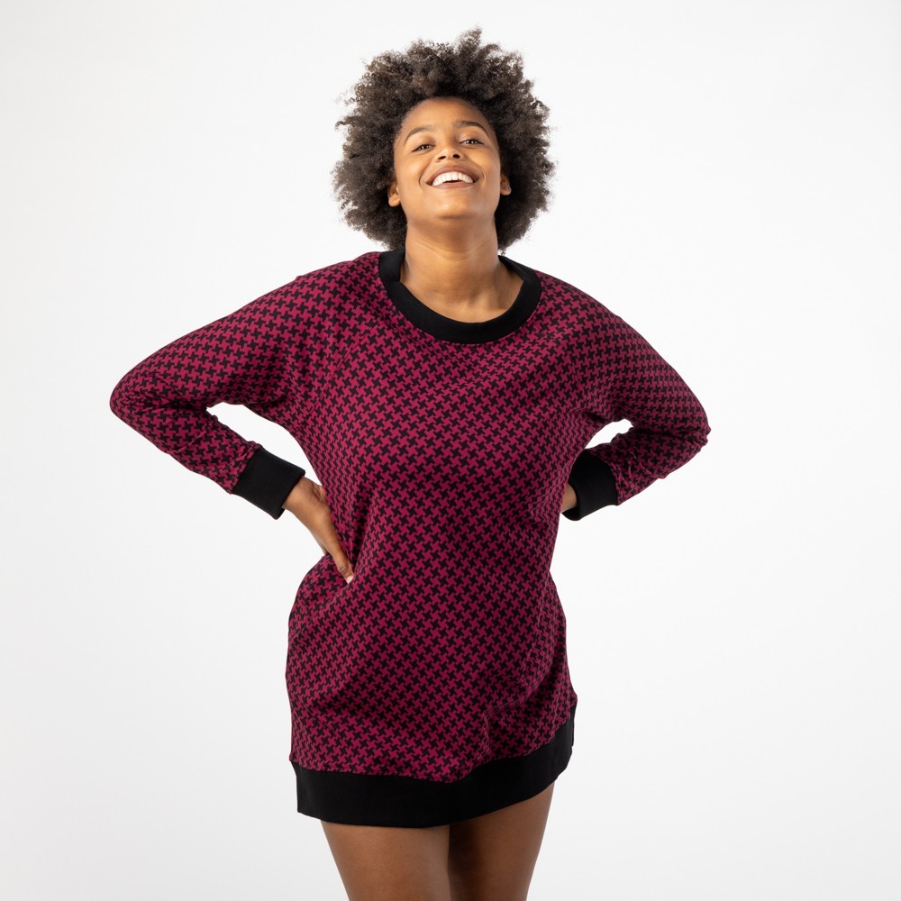 VESTIDO DE MUJER DE ALGODÓN ORGÁNICO UMA PRINT VERALUNA