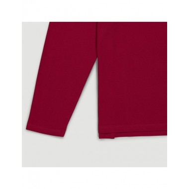 POLO DE HOMBRE DE ALGODÓN ORGÁNICO OMICRON COLOR ROJO VERALUNA