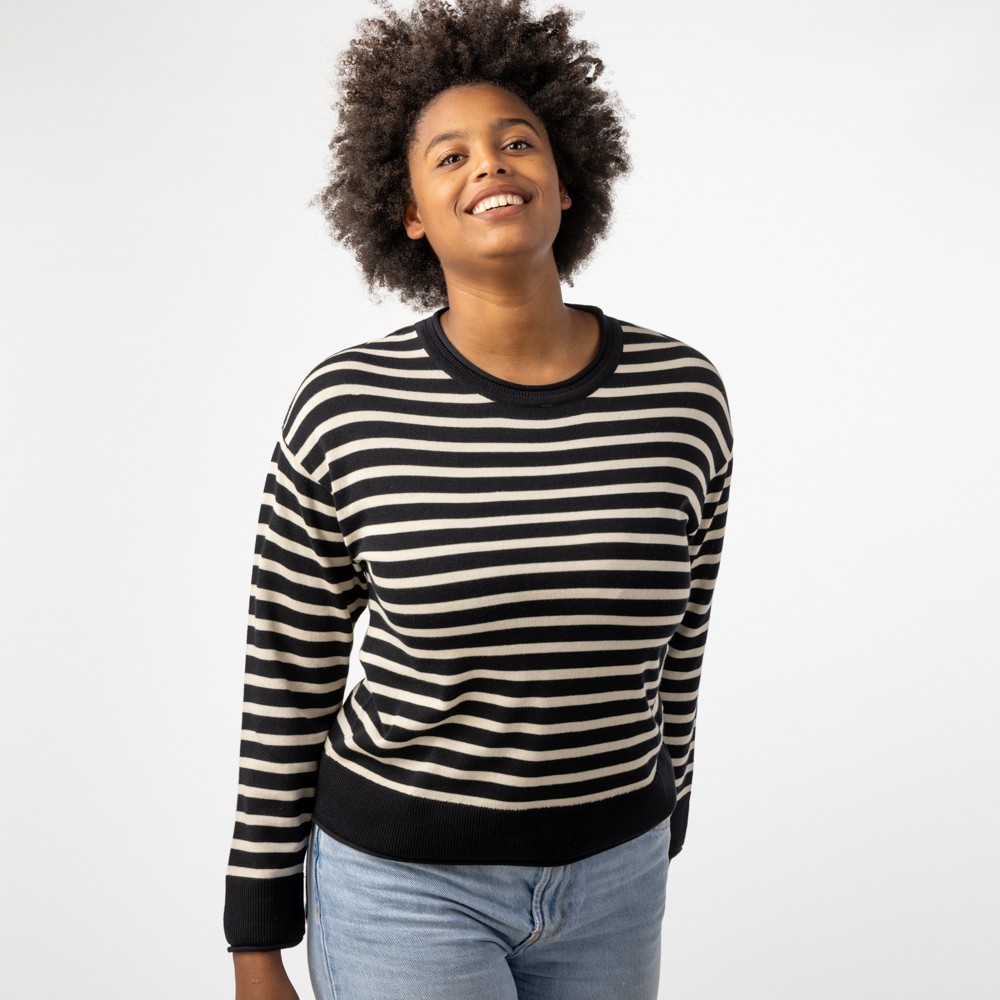 JERSEY DE MUJER DE ALGODÓN ORGÁNICO ONDA COLOR VERALUNA