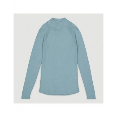 JERSEY DE MUJER DE ALGODÓN ORGÁNICO KAVEN COLOR TURMALINA VERALUNA