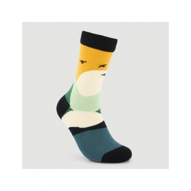 CALCETINES DE ALGODÓN ORGÁNICO EN CAJA REGALO FUN CLIMA VERALUNA