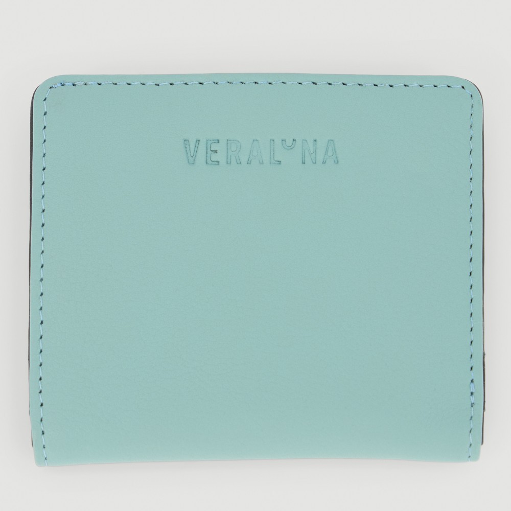 MONEDERO HECHO A MANO DE PIEL MODELO KIT TURMALINA NEGRO VERALUNA