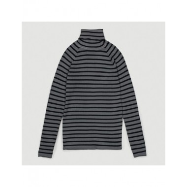 JERSEY DE MUJER DE ALGODÓN ORGÁNICO KAVEN COLOR CENIZA VERALUNA