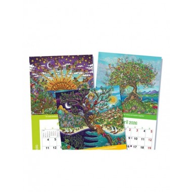 CALENDARIO 2026 DE PAPEL RECICLADO BUENOS TRATOS EKILIKUA